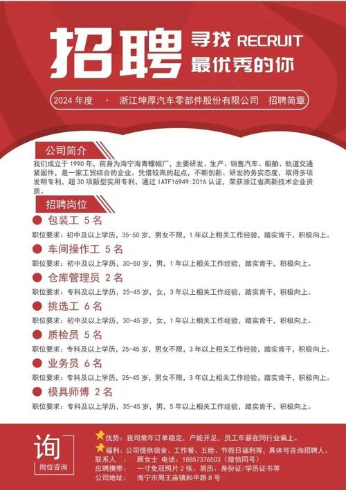 毛织网最新招聘启事公告