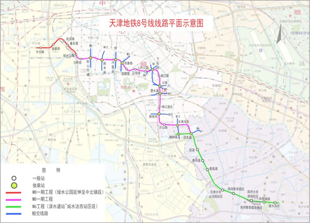 天津地铁11号线最新线路图，连接时代与城市的脉络